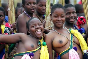 Real african women topless, nude black girls in ritual dances