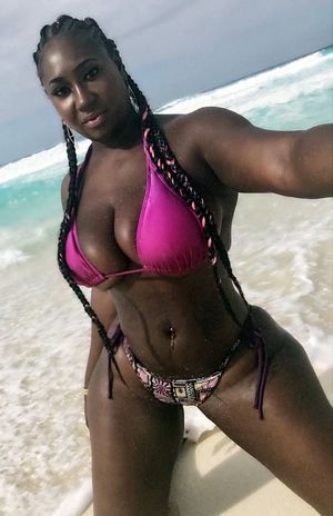 ebony nude beach