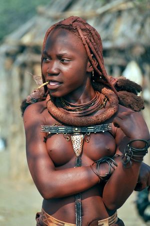 black woman naked