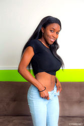 167px x 250px - Skinny black girl big tits
